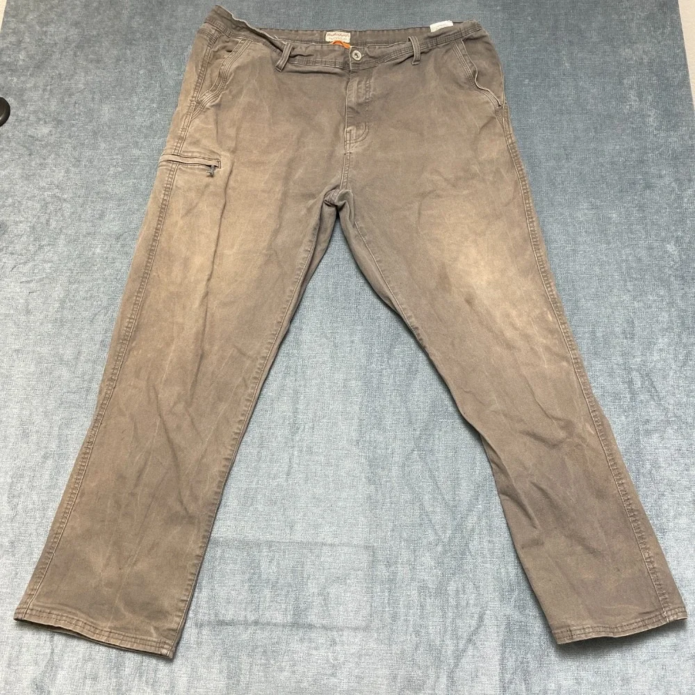 Weatherproof Vintage Utility Pants Mens 40x28 Gray Relaxed Fit Workwear Outdoor